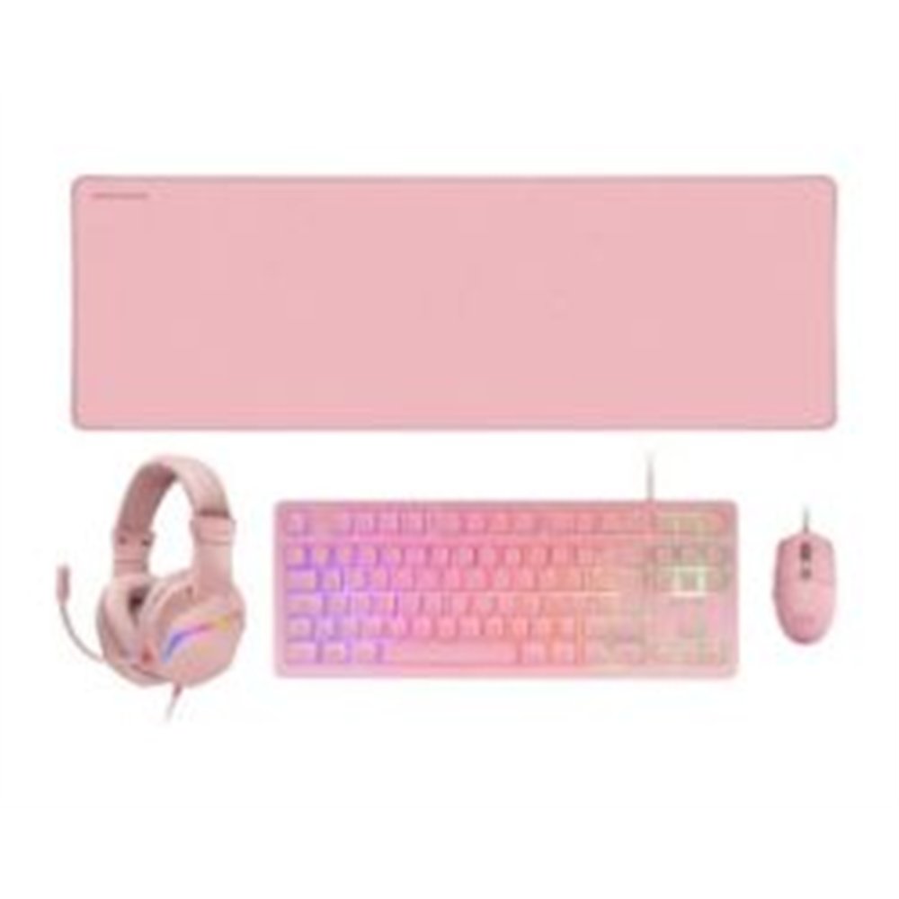 kit mars gaming tecl/ratón/auric/alfombrill(mcprgb3pes)