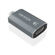 adaptador aisens usb-c /m a hdmi/h 4k gris (a109-0862)