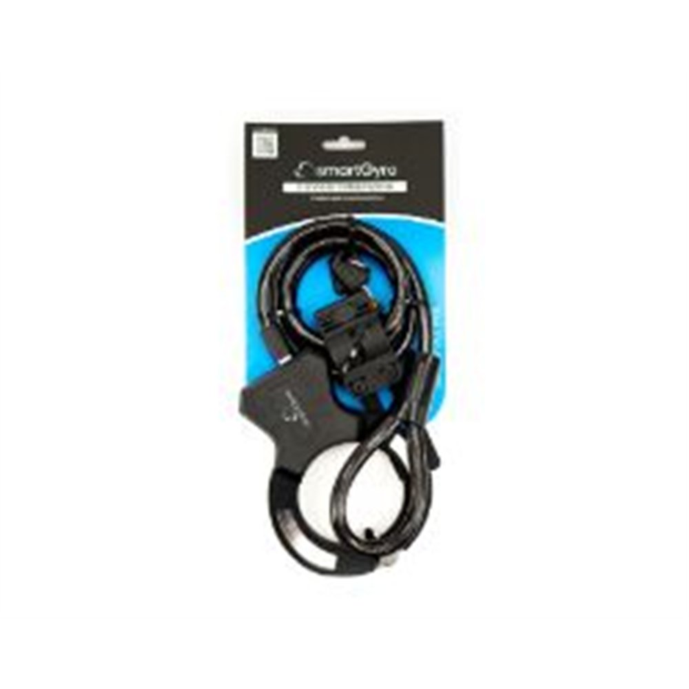 candado smartgyro cable/esposa con 2 llaves (sg27-531)
