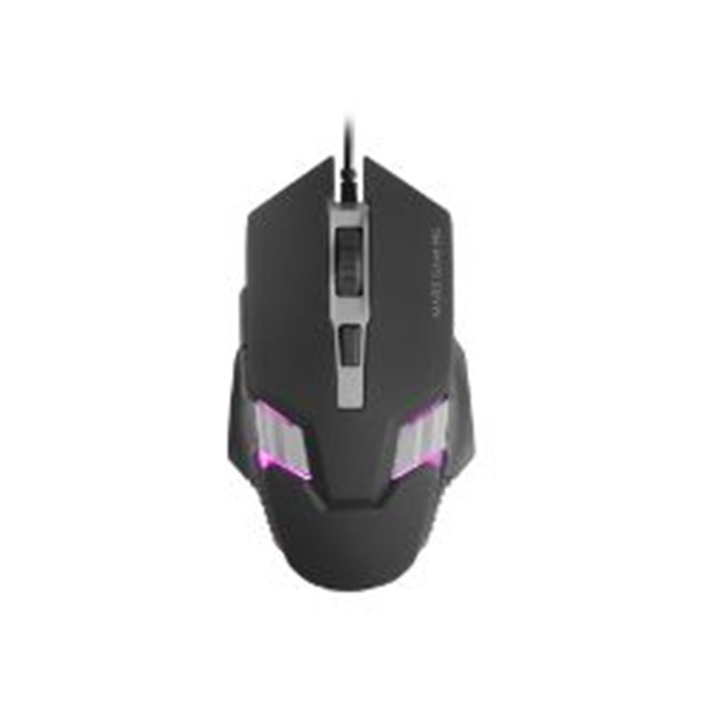 ratón mars gaming óptico rgb usb 4000dpi negro (mm024)