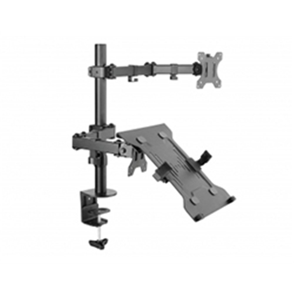 soporte mesa equip 13"-32" gira/inclina 8kg (eq650119)