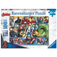 puzzle marvel xxl100pzs
