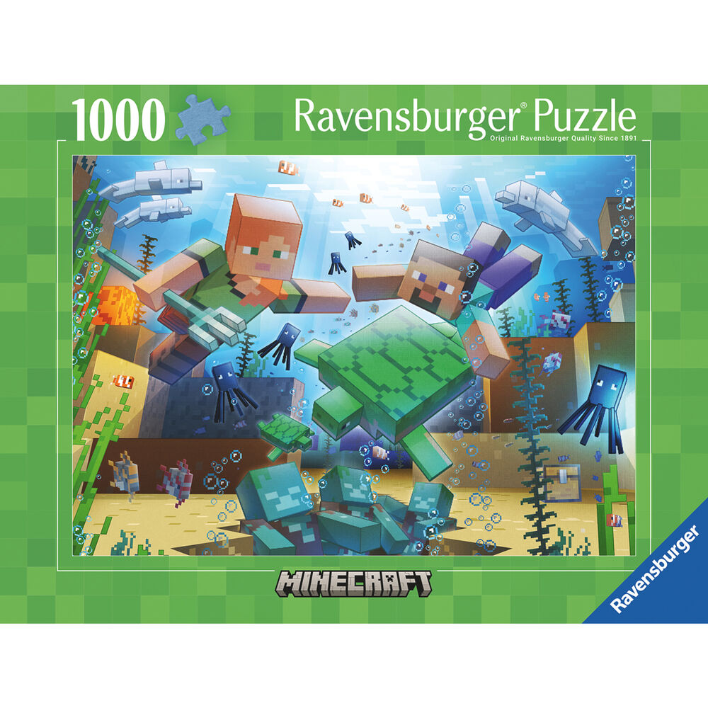puzzle minecraft 1000pzs
