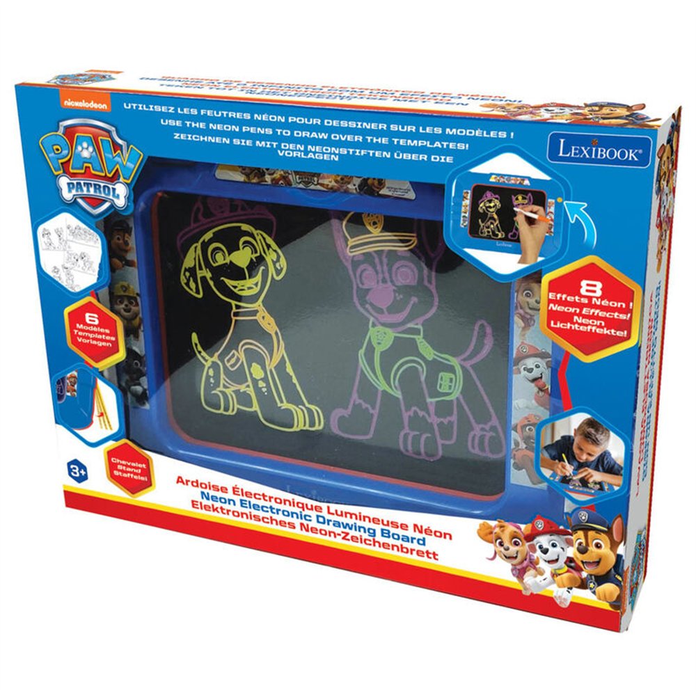 pizarra luminosa patrulla canina paw patrol