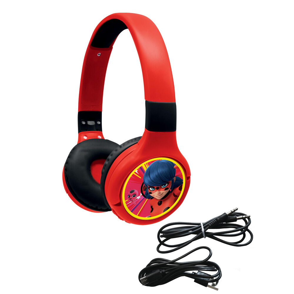 auriculares plegables prodigiosa ladybug