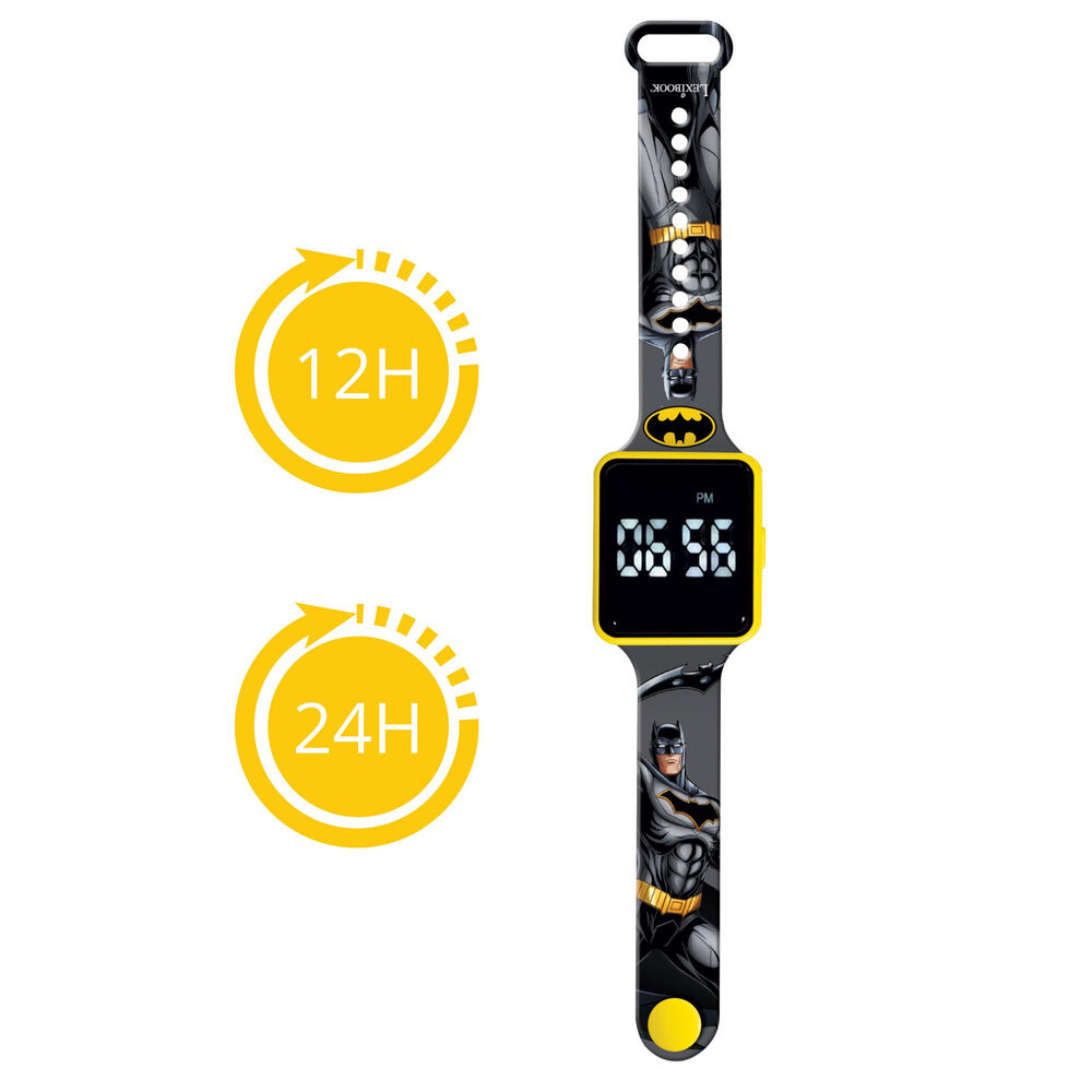 reloj digital led batman dc comics