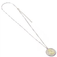colgante real madrid plateado