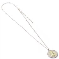 colgante real madrid plateado