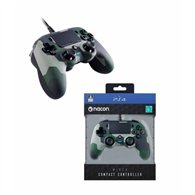 Mando Nacon verde camuf.(cable) lcdo - PS4