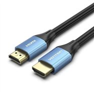 cable hdmi 2.0 4k vention hdmi/m - hdmi/m 3m black/blue