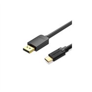 cable conversor vention usb-c/m - displayport/m 2m black