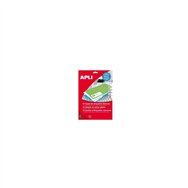 caja de etiquetas adhesivas apli para inkjet laser fotocopiadoras a4 10 hojas 12927