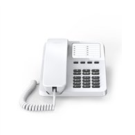 gigaset desk 400 teléfono analógico blanco