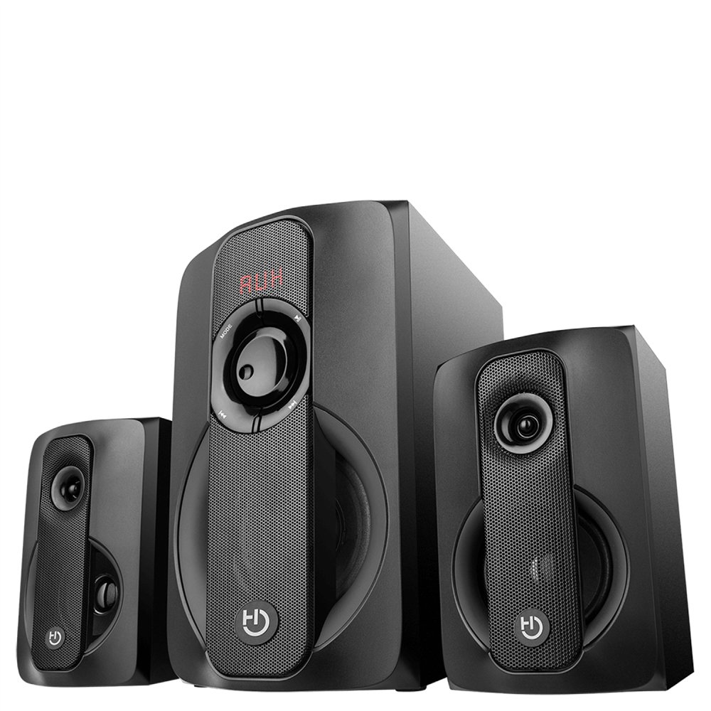hiditec h400 dark edition altavoces bluetooth 2.1 negros
