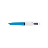 bic 895958 bolígrafo negro, azul, verde, rojo bolígrafo de punta retráctil con pulsador 12 pieza(s)