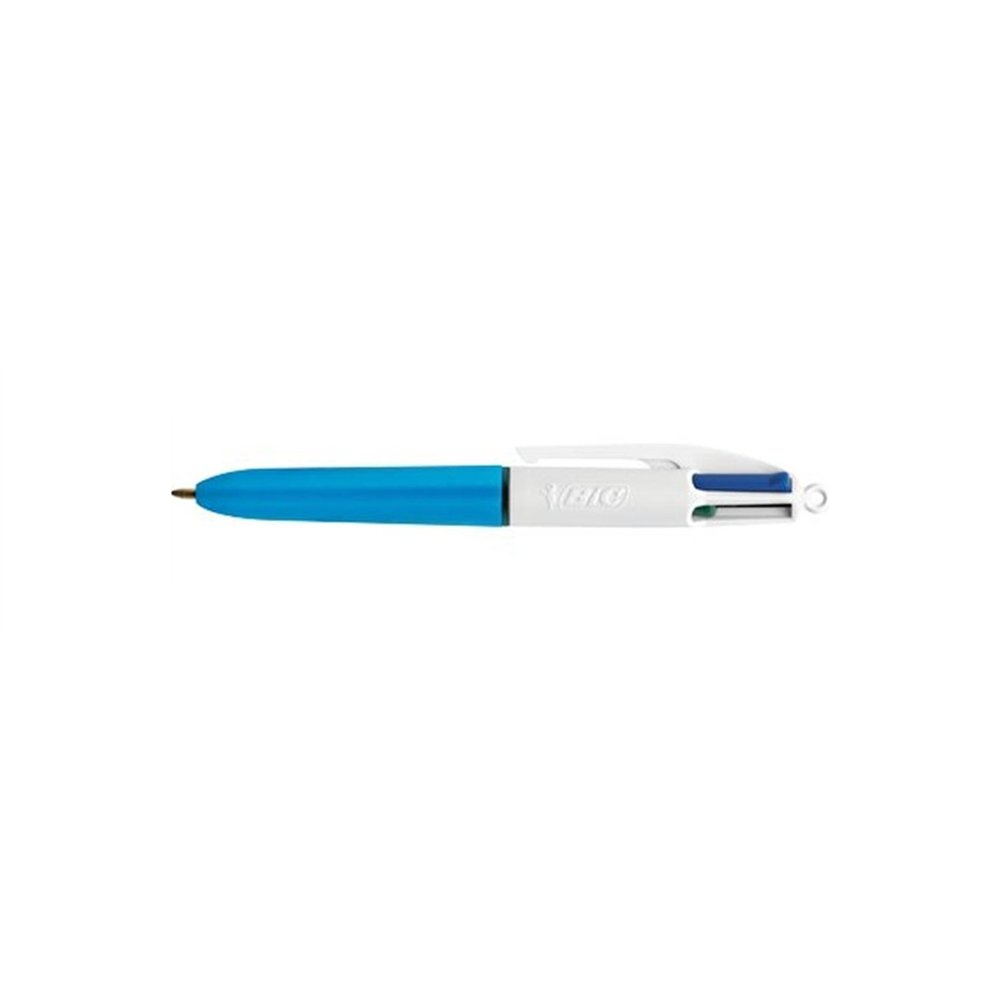 bic 895958 bolígrafo negro, azul, verde, rojo bolígrafo de punta retráctil con pulsador 12 pieza(s)