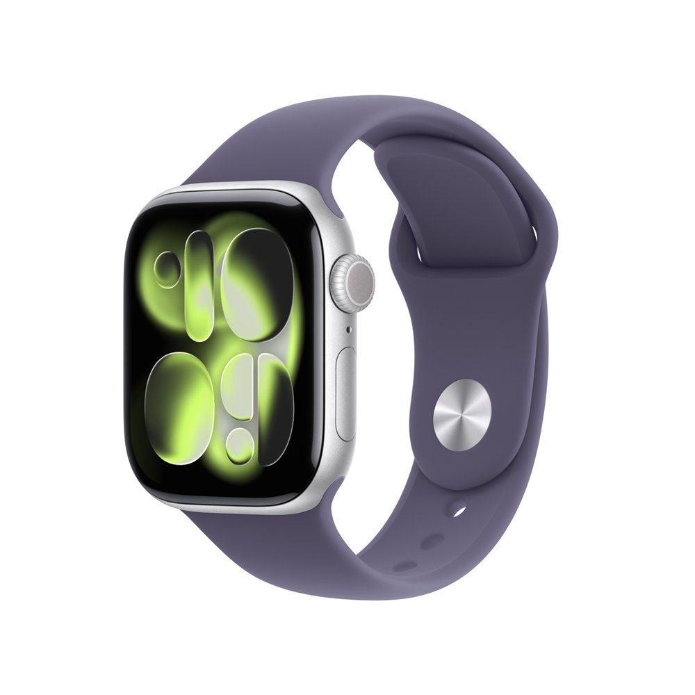 apple watch series 11 oled 42 mm digital 374 x 446 pixeles pantalla táctil 5g plata wifi gps (satélite)
