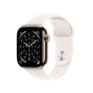 apple watch series 11 oled 46 mm digital 416 x 496 pixeles pantalla táctil 5g titanio wifi gps (satélite)
