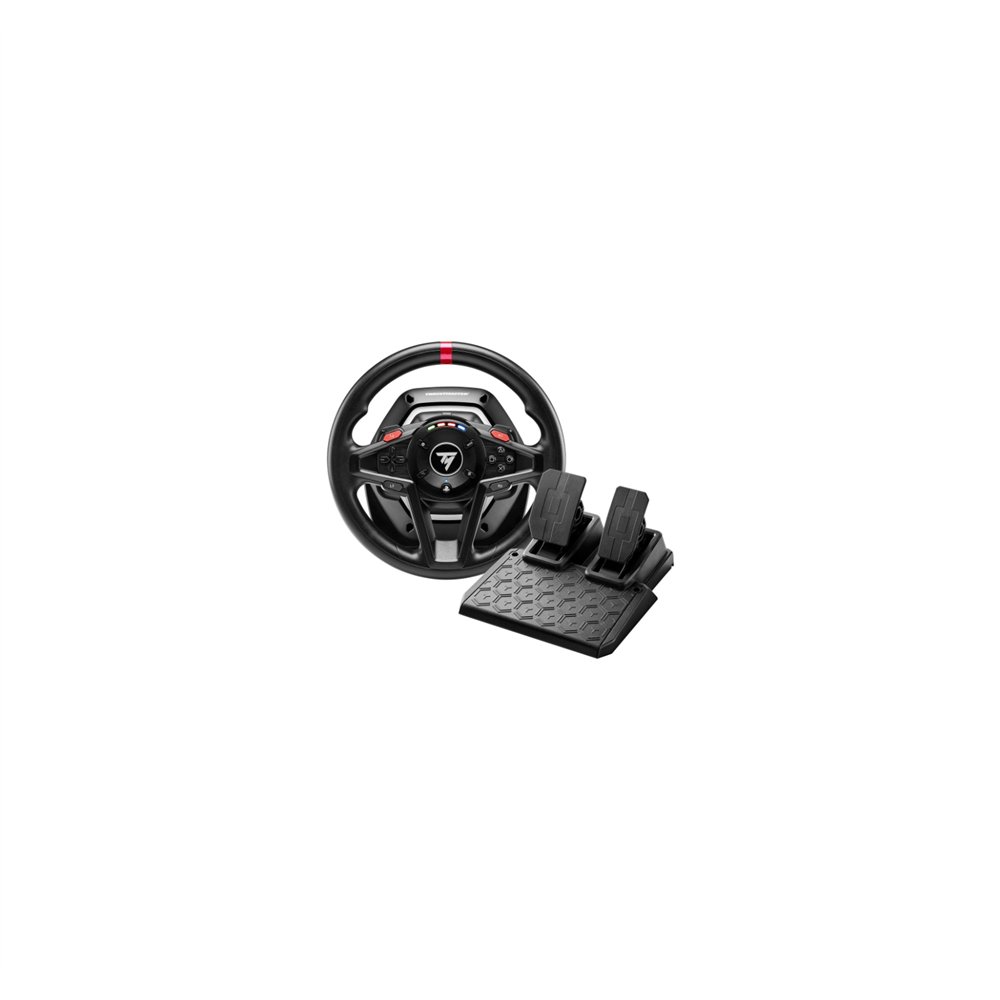 thrustmaster t128-p negro usb volante + pedales analógico pc, playstation 4, playstation 5