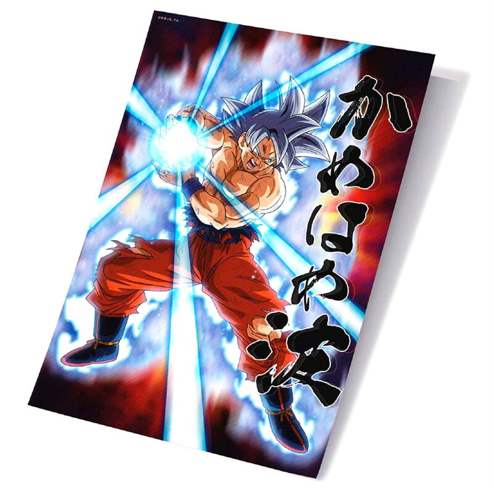 poster 3d universal survival goku dragon ball super