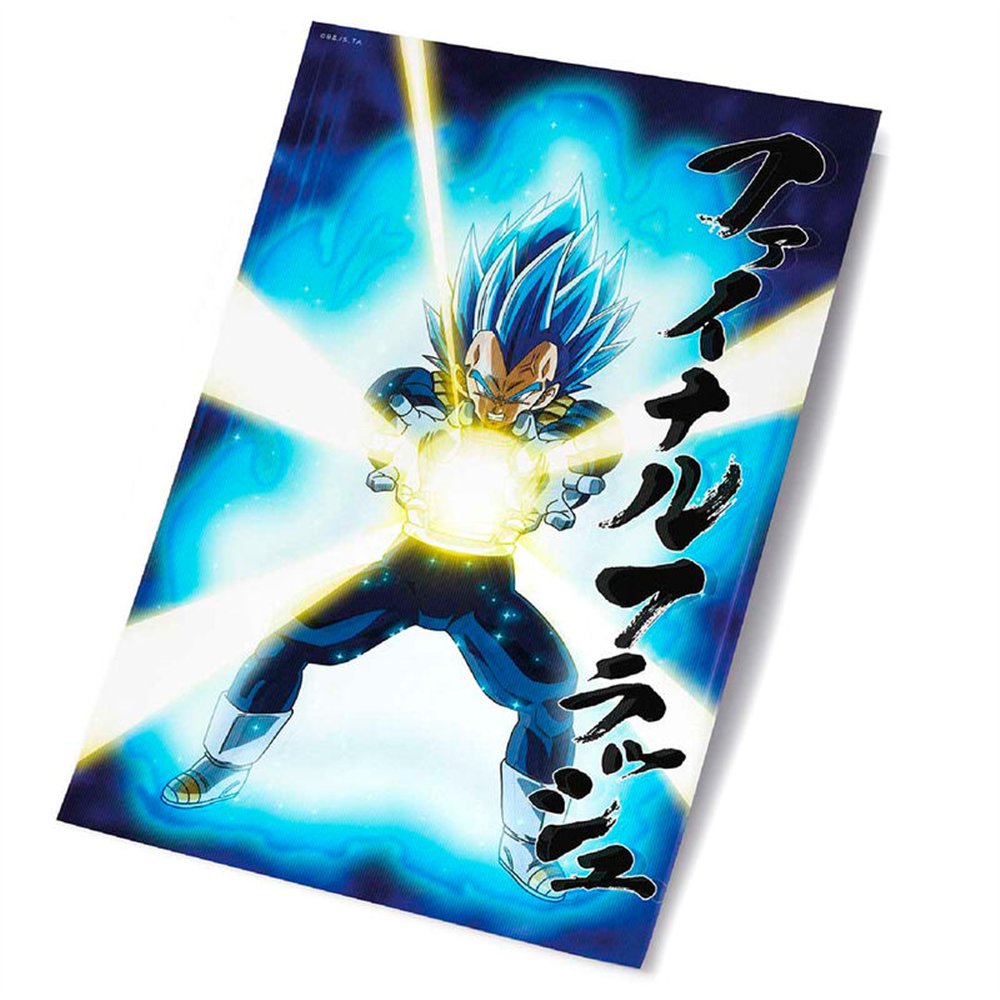 poster 3d universal survival vegeta dragon ball super