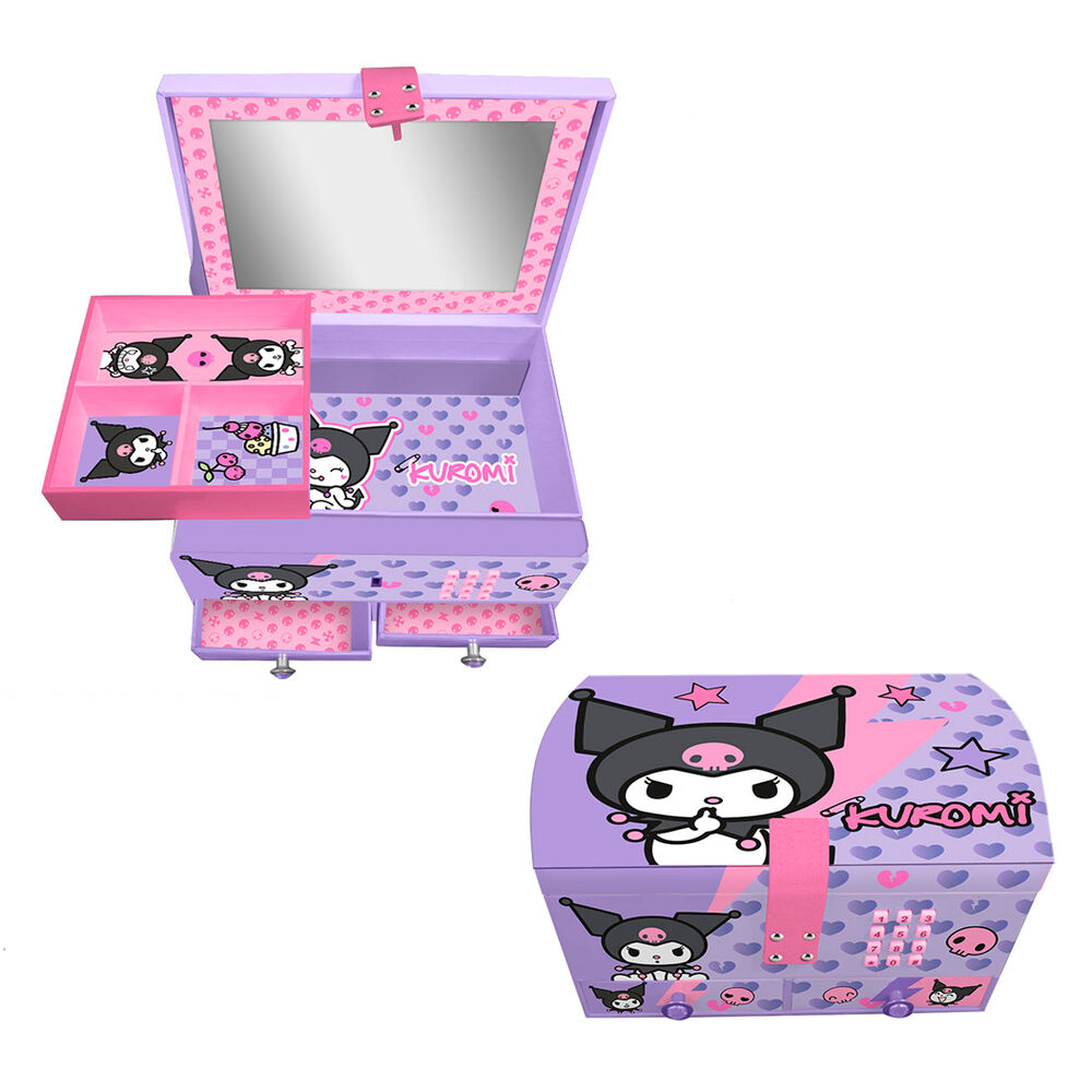 joyero secreto sonido kuromi hello kitty