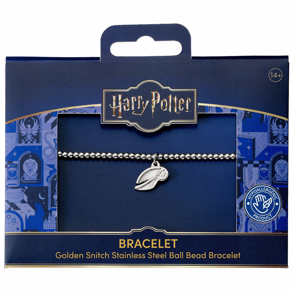 pulsera snitch dorada harry potter