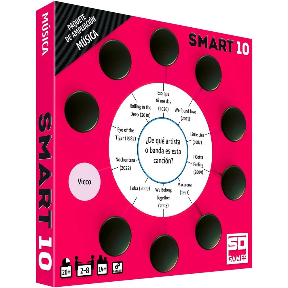 expansion smart 10 musica español