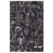 poster todas las estrellas hip hop