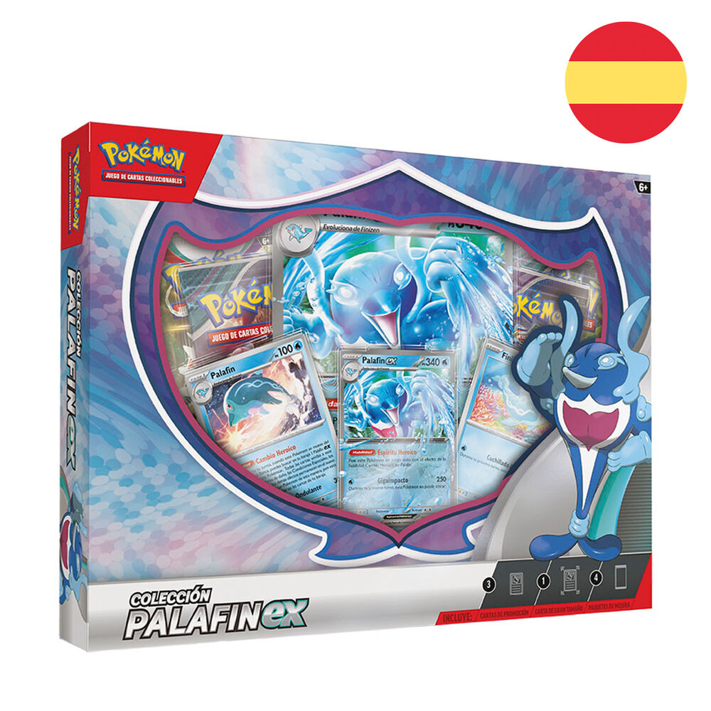 blister juego cartas pokemon palafinex español