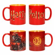 set tazas logo hogwarts harry potter