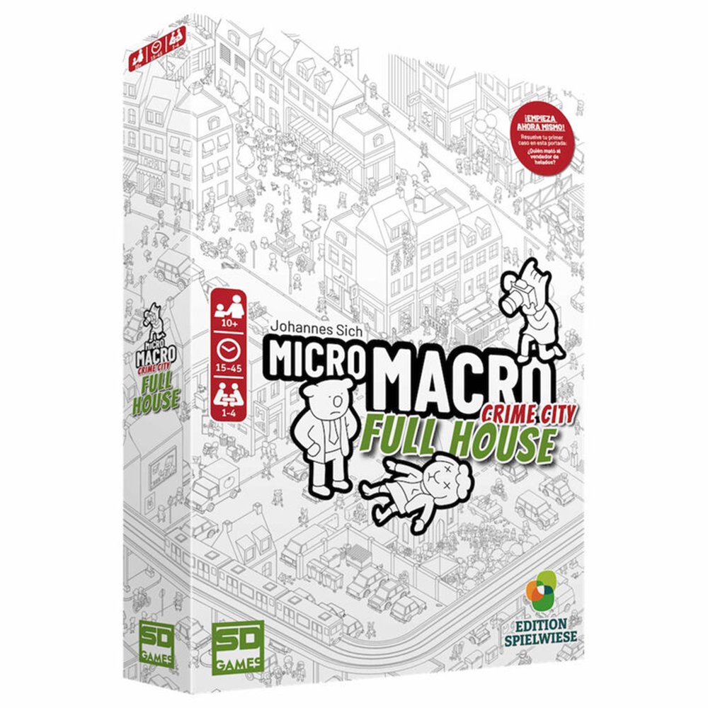 juego de mesa micro macro full house