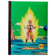cuaderno a5 namek final battle dragon ball z con luz
