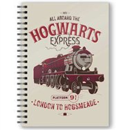 cuaderno a5 3d all aboard the hogwarts express harry potter