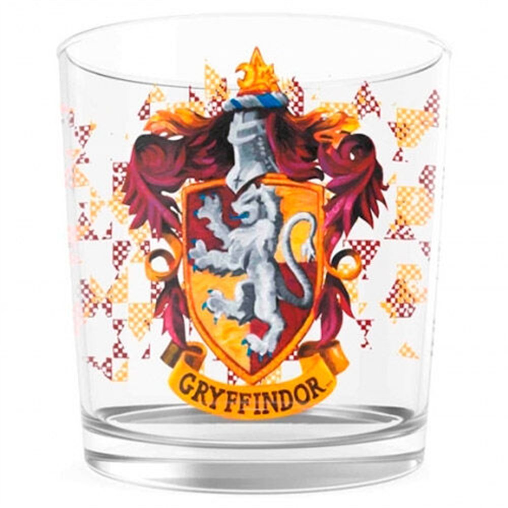 vaso cristal logo gryffindor harry potter