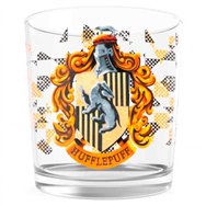 vaso cristal logo hufflepuff harry potter