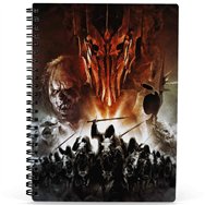 cuaderno 3d ejercito el señor de los anillos