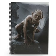 cuaderno 3d gollum el señor de los anillos