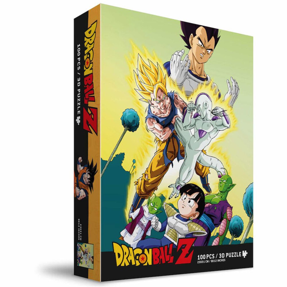 puzzle 3d namek battle dragon ball z 100pzs