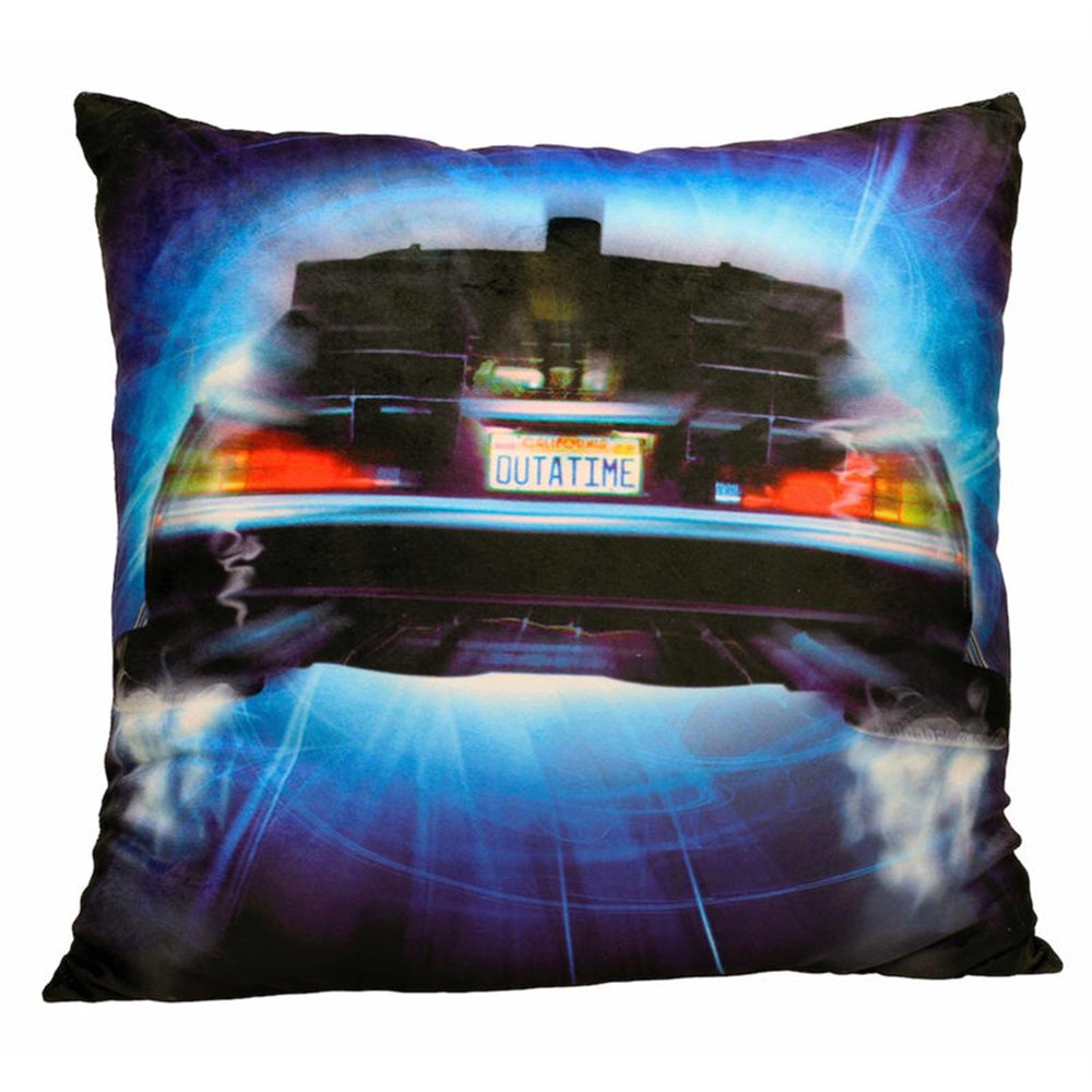cojin delorean regreso al futuro