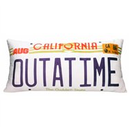 cojin matricula out at time regreso al futuro