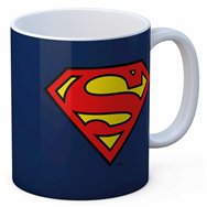 taza logo superman dc comics