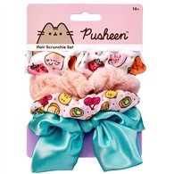 set 4 coleteros pelo pusheen