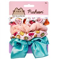 set 4 coleteros pelo pusheen
