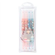 set 4 subrayadores foodie pusheen