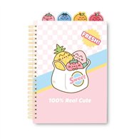 cuaderno a5 pusheen fruits