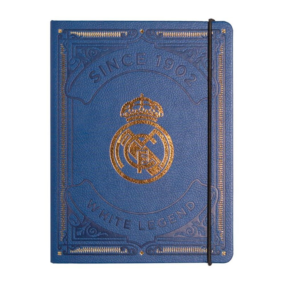 cuaderno a5 premium real madrid