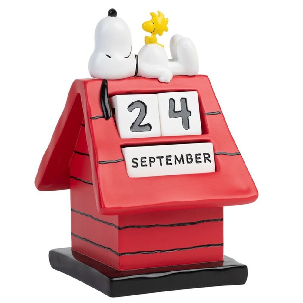 calendario perpetuo 3d doghouse snoopy