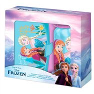 blister sandwichera + cantimplora aluminio frozen disney 500ml