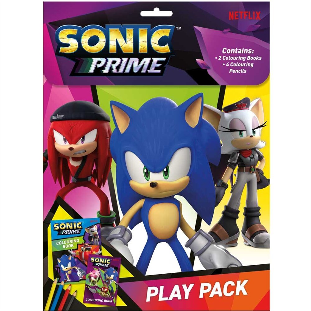 set colorear sonic prime